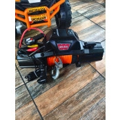 Guincho Warn Zeon 12 com Cabo Sintetico Semi Novo Revisado