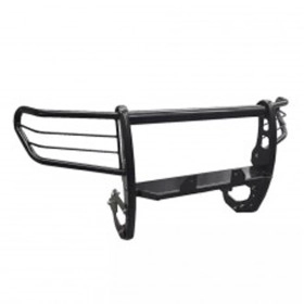 Protetor de Farol /  Quebra Mato / Protetor Grade Frontal com Mesa de Guincho para Hilux 2005 / 2015