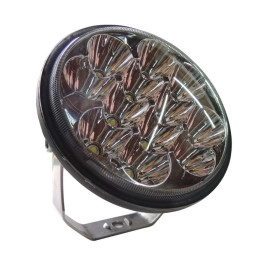 Farol de LED 12Leds / 36W - Pode ser utilizado como Farol de Milha ou Farol Convencional, Possui Alto e Baixo