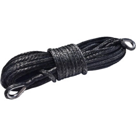 Cabo Sintético Kevlar p/ Guincho 28mts 10mm 8.500lbs 12.000lbs 13.500lbs - Preto