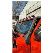 suporte para barra de led para quadro de parabrisa wrangler JL / JT 2018 a 2025 