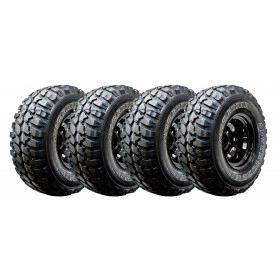 Combo com 4 Pneus Adventuro GT Radial 108Q 33x12,5 R15 Mud-Terrain