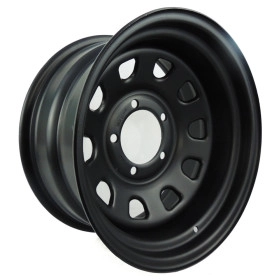 Roda Daytona Black em Aço (Estilo Mangels) 16x8, 5 Furos de 120 para Amarok