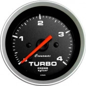 Pressão do Turbo 3 Kgf/cm² ou 4 Kgf/cm²  - ø=52mm - Cronomac Linha Sport