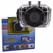 Câmera Filmadora Digital Action Camcorder Sport Prova D'água