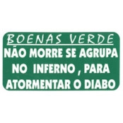 ADESIVO "Boenas Verde ..." (300)