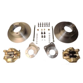 Kit Freio a Disco Dianteiro Completo p/ Jeep Willys, F-75 e Rural Ford 4X4 - Peças Novas / Pinças Remanufaturadas